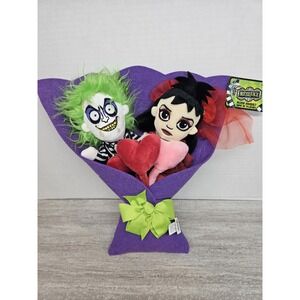 2025 Valentine's Day Beetlejuice & Lydia 12-Inch Plush Bouquet